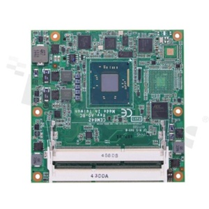 moduł procesorowyCOM Express; procesor IntelCeleron J1900/N2807; do 8 GB RAM; LAN; SATA; 1x; USB 3.0; 8x USB 2.0; VGA; LVDS; DDI; temperatura pracy od 0+60C
