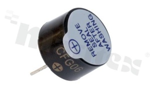 Sound transducer; electromagnetic; built-in generator; THT; 3V; 2.3kHz; 85dB; 12x7.5mm
