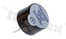 Sound transducer; electromagnetic; built-in generator; THT; 3V; 2.3kHz; 85dB; 12x7.5mm