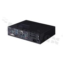 Bezwentylatorowy komputer przemysłowy; Celeron 3965U; RAM: 8GB; 3xCOM; 6xUSB; 2xLAN; DP; DVI-I; DIO; Audio; SATA; temp. pracy: 0+60C; 100-240VAC