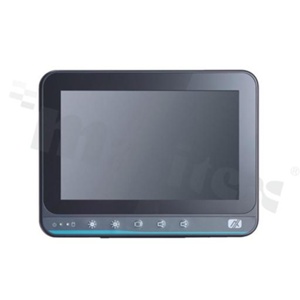 Komputer panelowy; 7"; WSVGA(1024×600); dotyk: pojemnościowy; Celeron N3350/ Pentium N4200; RAM: do 8GB; 2xCOM; 2xUSB; 2xLAN mSATA; MicroSD; M.2 Key E; mPCIe; temp.pracy: 0+50C; zasilanie: zasilacz