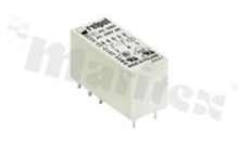 Electromagnetic relay; contact rating current 8A; coil voltage 12VDC; 2 changeover contact (2P); 8A/30VDC; 8A/250VAC