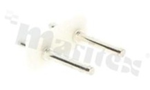 Header for PCB; pitch 5.00-7.50mm; 2-contacts; THT; male; top entry; AWG#18-24; 250V/5A
