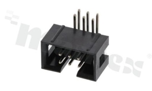 Złącze do PCB; w rastrze 2.54mm; 6-stykowe; montaż: THT; męskie; kątowe