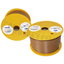 Przewód pojedynczy LGY/H05V-K; z wielodrutową miedzianą żyłą; brązowy; przekrój 1.50mm2; AWG 16; 500V; -40+105 st.C; 100m.