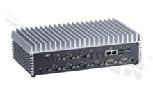 Bezwentylatorowy komputer wbudowany; Procesorey 4 generacji IntelCore I7 / i5/ i3; 1x VGA; 2x HDMI; 1x Displayport; 2x LAN; 4x USB 3.0; 2x USB 2.0; 6xCOM; 1x SATA; 1xCFast; 16x DIO; temperatura pracy -20+50C; zasilanie 19V DC