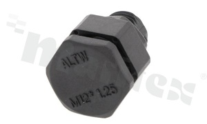 Wentyl M12*1.25; przepuszczalność powietrza 10sec/100cm; IP67