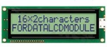 Display LCM; LCD character; 16x2 chars; STN positive yellow-green Y/G; with white LED backlight; view 6:00;