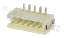 Złącze Kablowe do PCB; w rastrze 1.50mm; 5-stykowe; montaż SMD; męskie; pionowe; 50V/1A