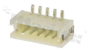 Header for PCB; pitch 1.50mm; 5-contacts; SMD; male; top entry; 50V/1A