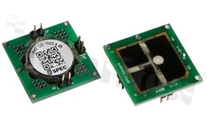 Electrochemical hydrogen sulfide sensor; range: 50ppm; power: 10uW; pin version