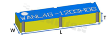 Antena; chipowa; 824-2170MHz; 2.85/1.87dBi; 12x3x1.95mm