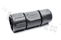 Standard Connector circular; plug; straight; 4 pins; pin contact; size 12