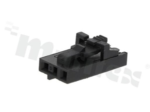 Crimp terminal housing; pitch 2.54mm; 3-contacts; female; applicable wire AWG#22-30; 250V/3A