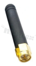 Antena; prętowa prosta; ISM; 868-915MHz; 2.0dBi; VSWR<2.0; liniowa; dookólna; SMA; fi7.8x51mm; czarny