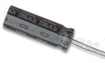 Electrolytic capacitor; 120uF; 63V; 105deg.C; 10x20 r=5mm; 20%; 5000h