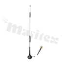 Antena; whip; LTE; 698-3800MHz; 7dBi; VSWR<2.0; Verical; SMA; magnetyczna; 315x29mm; czarna