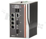 Bezwentylatorowy komputer przemysłowy; HeavyIndustrialCE; FCC Part18; UL508; UL/cUL60950-1; IEC60068; Intel Atom Z510PT/Z520PT; RAM+2GB; 2xCOM; 2xUSB; LAN; VGA; 4xPOE-isolated;CompactFlash; SDcard;WYCOFANY Z PRODUKCJI