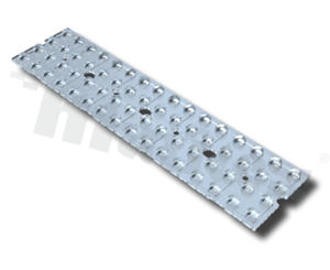 Mid power lens; number of LEDs: 64; FWHM: 100 degrees; Size: 49.5 x 201.9mm; height: 6.6mm material type: PMMA; fastening method: screws