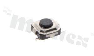 Tact Switch; SMD; dimensions 3.0x3.0; h=1.75mm; vertical; operating force 150gf; button: round