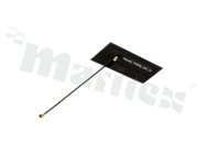 Antena; FPC; LTE; 700-2690MHz; 3.3dBi; VSWR<10.4; liniowa; dookólna; RG1.13; 0.09m; IPEX; przyklejana; 50x25mm; czarna