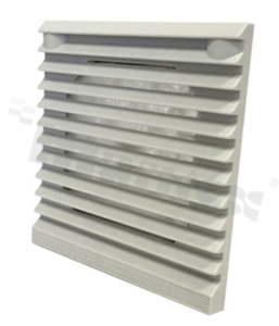 Osłona wentylatora; zatrzaskowa/żaluzjowa; 92mm.