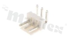 Złącze Kablowe do PCB;w rastrze 3.96mm; 3-stykowe; montaż: THT; męskie, kątowe, z zatrzaskiem, AWG#22-16; 250V/7A