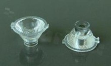 Lens for LED high power; angle: 40 degrees ; Number of LEDs: 1; Dimensions: round 21.88mm; Height: 12.5mm; material: PMMA; Fastening: glue