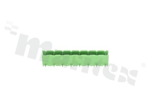 Listwa zaciskowa rozłączalna; w rastrze 7.50mm; 08-torowa; męska; kątowa; otwarta; UL 300V/15A