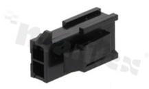 Korpus złącza kablowego; w rastrze 3.00mm; 2-stykowego [2x1]; męskie; dwurzędowe; na przewód AWG#20-24; 250V/5A
