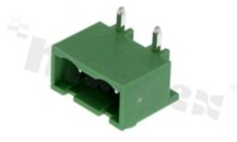 Listwa zaciskowa rozłączalna; w rastrze 7.50mm; 2-torowa; męska; kątowa; zabudowana; UL 300V/15A; TUV:400V/20A