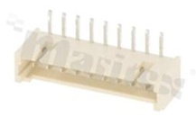 Złącze Kablowe do PCB; w rastrze 1.25mm; 9-stykowe; montaż THT; męskie; poziome; 125V/1A