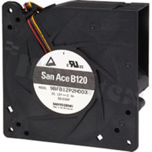 Dmuchawa; DC; 24VDC; 120x120x32mm; 1.6m3/min; 62.0dB.
