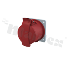 432RU6; Panel mounted socket; series Easy&Safe