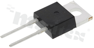 Fast Rectifying Diode; 200V; 15A; -65+175 deg.C; THT; TO220AC