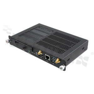Komputer przemysłowy w standardzie OPS;Chipset Intel QM87; procesory IntelCorei7/ i5/ i3/Celeron/ Pentium 4 generacji; do 16GB RAM; 2x USB; 1x LAN; 1x half-size mPCIe; 1x SATA; Audio