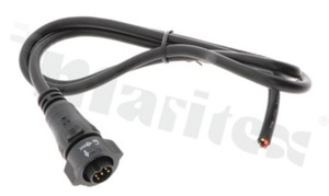 Wtyk BD; X-LOK; 5 stykowy; męskie styki; Imax = 5A; 300V AC/DC; z kablem (1m); IP68