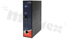 Przemysłowy 10 Gigabitowy media konwerter skrętka-światłowód; 1 port 1000/10000Base-T(X) RJ45; 1 port 1000/10000Base-X; złącze SFP; temp. pracy: -20+60 st.C; zasilanie redundantne 12...48VDC; montaż na szynie DIN