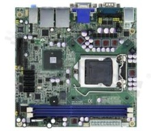 LGA1156 IntelCore i7/ i5/ i3/ Pentium Mini ITX SBC with Intel Q57Chipset; DVI-D/VGA; PCI Express x4 and 4 SATA RAID