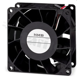 Fan; DC; 12VDC; 80x80x38mm; 3.90m3/min; 80dB; with connector.
