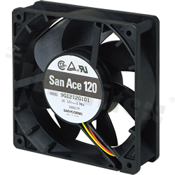 Fan; DC; 12VDC; 120x120x38mm; 3.88m3/min; 49.0dB.