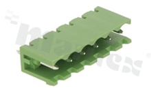 Listwa zaciskowa rozłączalna; w rastrze 5.08mm; 6-torowa; męska; pionowa; otwarta; UL 300V/15A; TUV:320V/20A