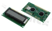 Wyświetlacz LCM; LCD znakowy; 16x1; LED Blue; STN; kąt patrzenia 6:00; 3.0 V;  ekran 66x16mm