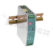 Power Supply; DIN; 75.6W; 12V; 6.3A; 90-264VAC; 127-370VDC