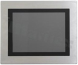 Monitor panelowy 12.1"; 4:3; Stal Nierdzewna; IP65 front; typ dotyku: CTP/RTP; 16.2M/262k kolorów; 1024x768; jasność: 450 nitów; konrast 700:1; kąty widzenia 160/160; VGA; temp. pracy: -20+60st.C; zasilanie 12-24V DC; VESA