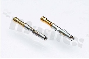 Pin źeński, rozmiar: 16, złocony, zaciskany, na kabel 0.14-0.25mm2, AWG26-24