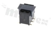 Listwa stykowa do PCB; w rastrze 2.54mm; 2x3 styków; montaż: SMD; żeńska; prosta; dwurzędowe 