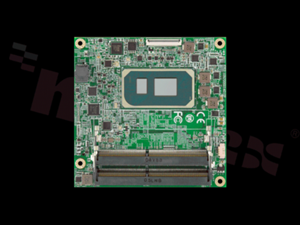 Moduł; COM Express Typ 6; Core i3/i5/i7/U300E; 2xDDR5; 2xCOM; 12xUSB; LAN; Analog RGB; LVDS; 3xDDI; GPIO; Audio; 2xSATA; PCIex8; PCIex4; 4xPCIex1; TPM 2.0; temp.pracy: 40+85C; 8.5-20VDC