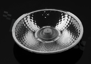 Lens with holder for LED COB; angle: 10 degrees ; Number of LEDs: 1; Dimensions: round 50mm; Height: 12mm; material: PMMA; PC; Fastening: screw