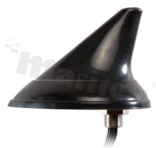 Antena; shark; FM/AM; 76-1629MHz; 20.0/12.0dB; VSWR<2.5; liniowa; RG174; 1-5m; custom; śrubowy; 91x62x62m; IP67